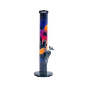 Fire-Flow x Black Leaf – Glass Bong Leaves #37 3/4 – 40cm - Image 3
