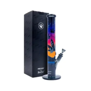 Fire-Flow x Black Leaf – Glass Bong Leaves #37 2/4 – 40cm - Image 3