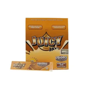 JUICY JAYs Liquorice KS Slim Papers - Image 1