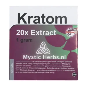 Kratom 20X Extract – 1 gram - Image 1