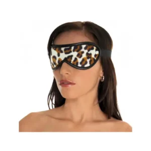 Leopard Eye Mask Rimba Black - Image 2