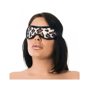 Leopard Eye Mask Rimba Black - Image 1