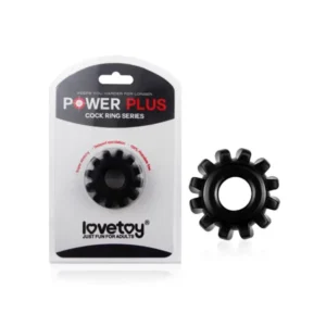 LoveToy Power Plus Flexible Cockring Black - Image 2