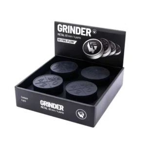 Metal Grinder Black 420 ⌀60 mm – 4 parts - Image 2