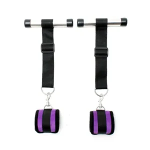 Over the door Cuffs set Rimba Black - Image 4