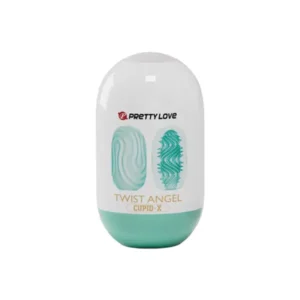 Pretty Love Cupid X Twist Angel Masturbator Green, White - Image 1