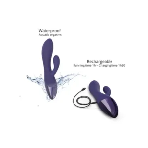 Love to Love Funky Bunny Rabbit Vibrator Indigo - Image 2