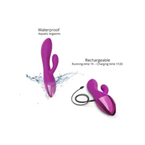 Love to Love Funky Bunny Rabbit Vibrator Pink - Image 2