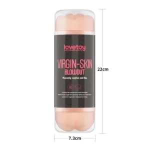 LoveToy Virgin-Skin Blowout Double Side Stroker Vagina and Ass - Image 4