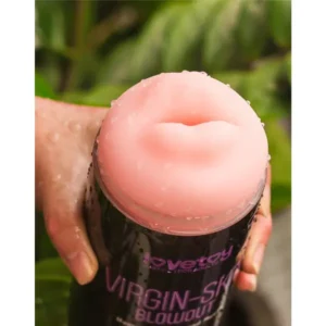LoveToy Virgin-Skin Blowout Double Side Stroker Vagina and Mouth - Image 2