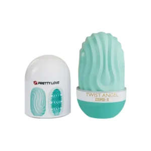 Pretty Love Cupid X Twist Angel Masturbator Green, White - Image 3