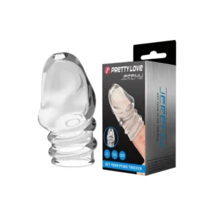 Pretty Love Jeremy Cock Ring Transparent - Image 3