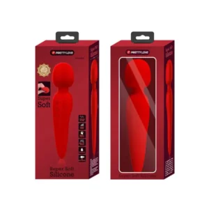 Pretty Love Meredith Wand Vibrator Red - Image 4