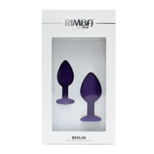 Berlin Bling Buttplug Duo set Rimba Purple - Image 4