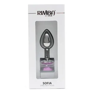 Sofia Metal Butt Plug Rimba Pink - Image 4