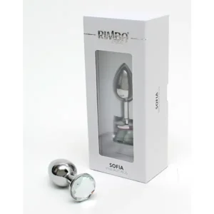 Sofia Metal Buttplug Rimba Light Blue - Image 3