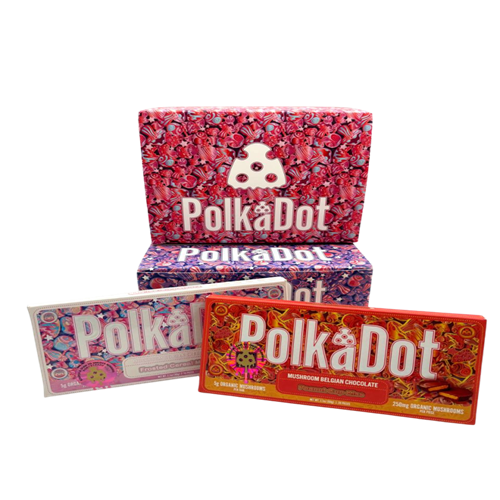 Order Mushroom Polka Dot Chocolate Bar EU
